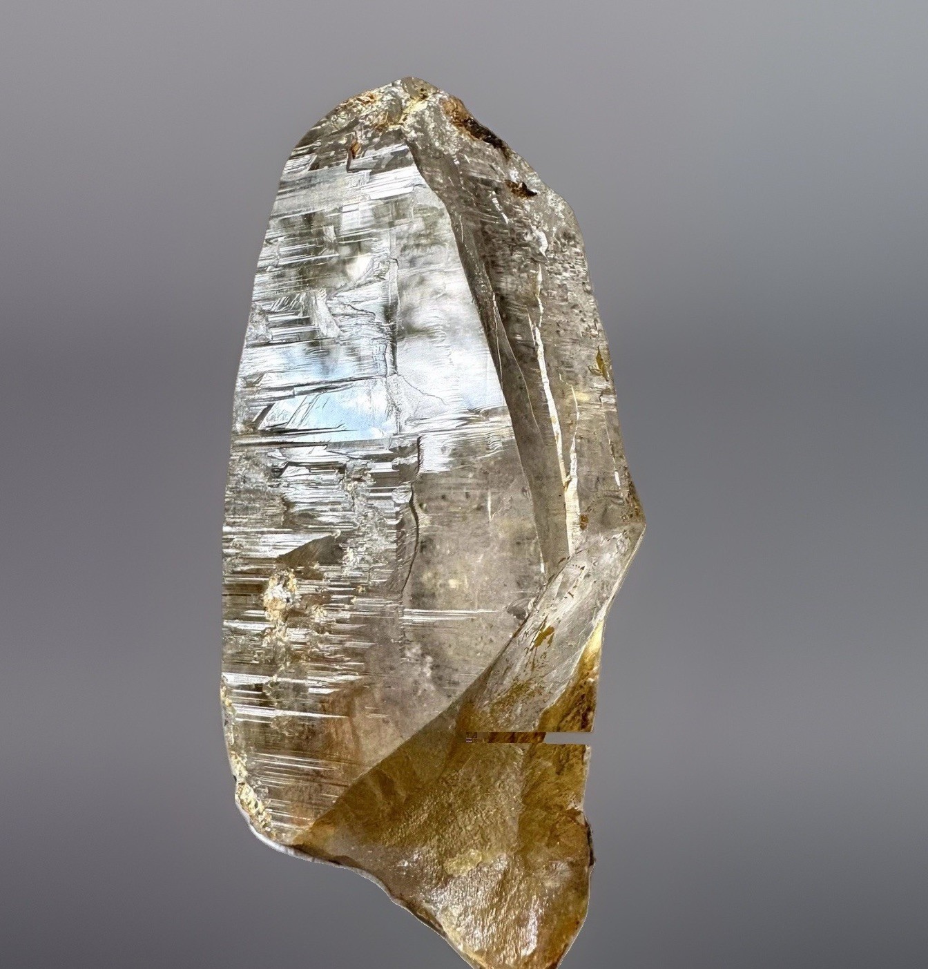 “Golden Comet” Ganesh Himalayan Quartz Secondary Growth Iron Oxide Nepal Crystal
