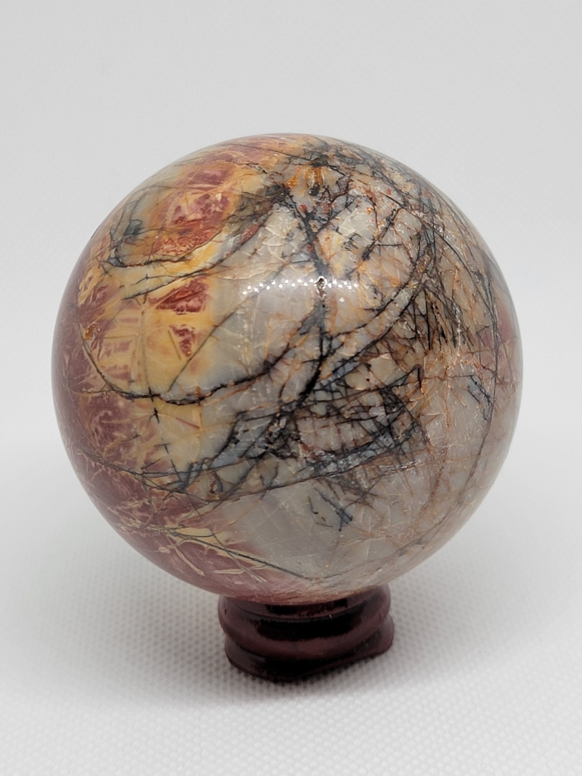 Cherry Creek Jasper Spere 8″ Circumference US Seller