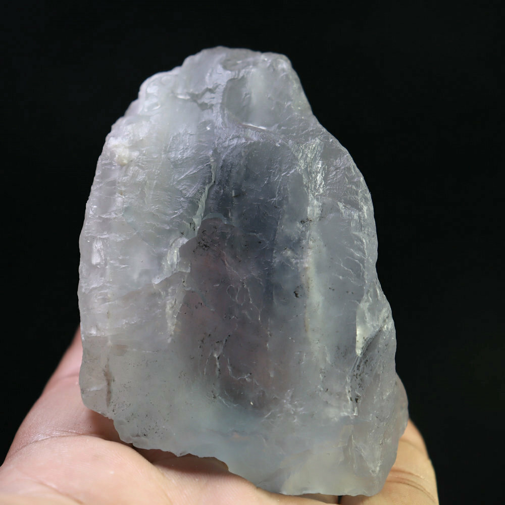 341g Natural Not Polished Original Purple Fluorite Crystal Mineral Specimen