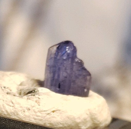 14ct Natural Unheated Tanzanite Crystal Thumbnail Specimen – Merelani, Tanzania