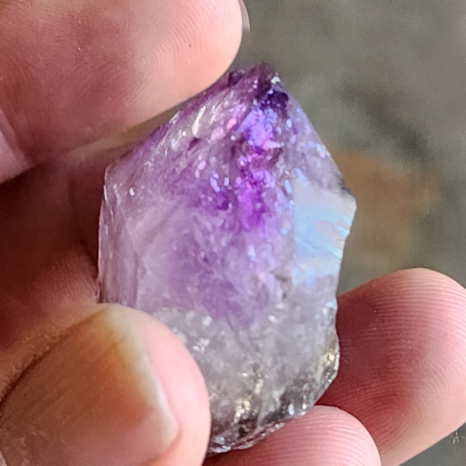 A CHOICE Glassy Gemmy Purple Amethyst crystal from KEDON, Ural, Russia Siberia