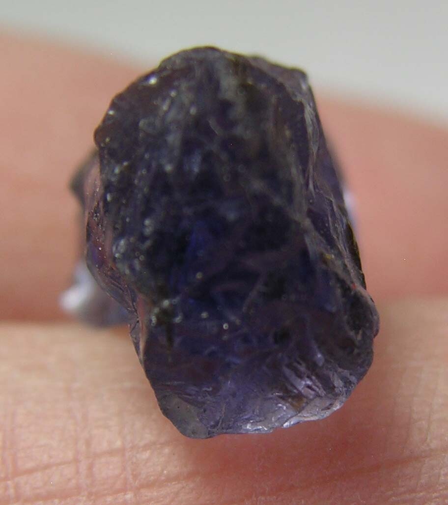 #17 Africa 7.45ct Uncut Rough Blue Pleochroic iolite Specimen 1.45g 16.00mm