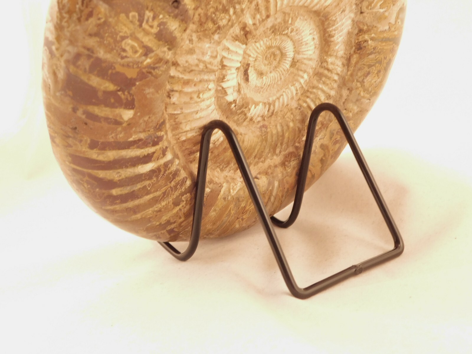 Easel Display Stand Metal Black Color Small Size Vinyl Coated