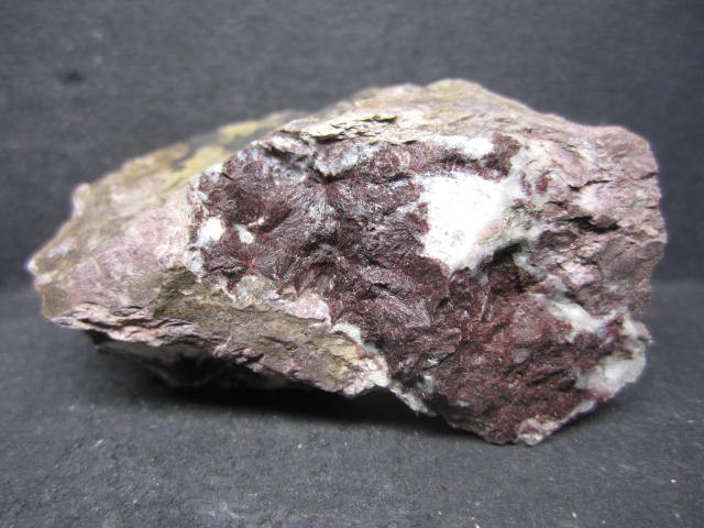 Piemontite in Rhyolite, Culp Hill, Adams County, PA #6
