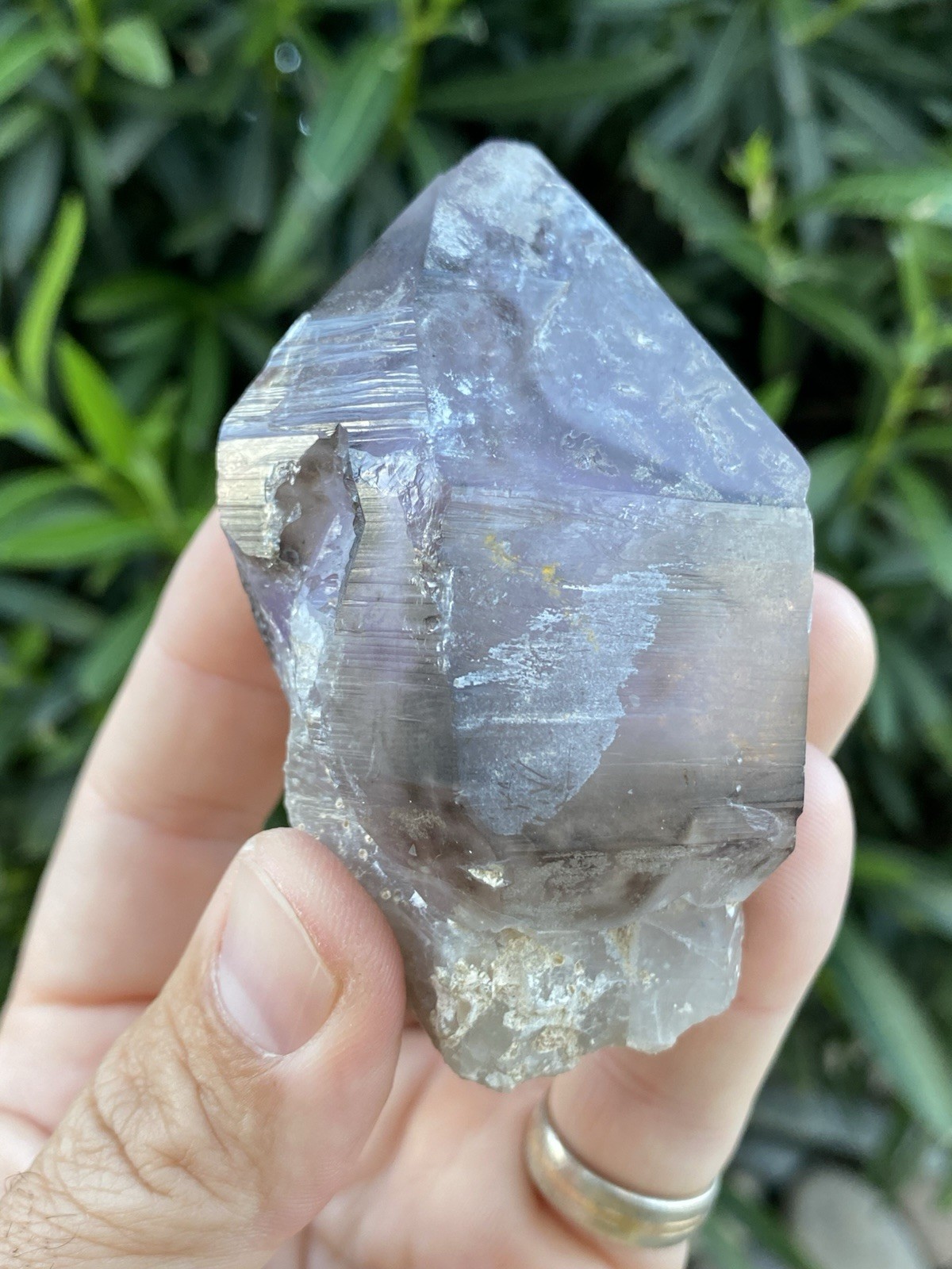 269 Gram Large Smoky Amethyst Scepter – Namibia, Africa