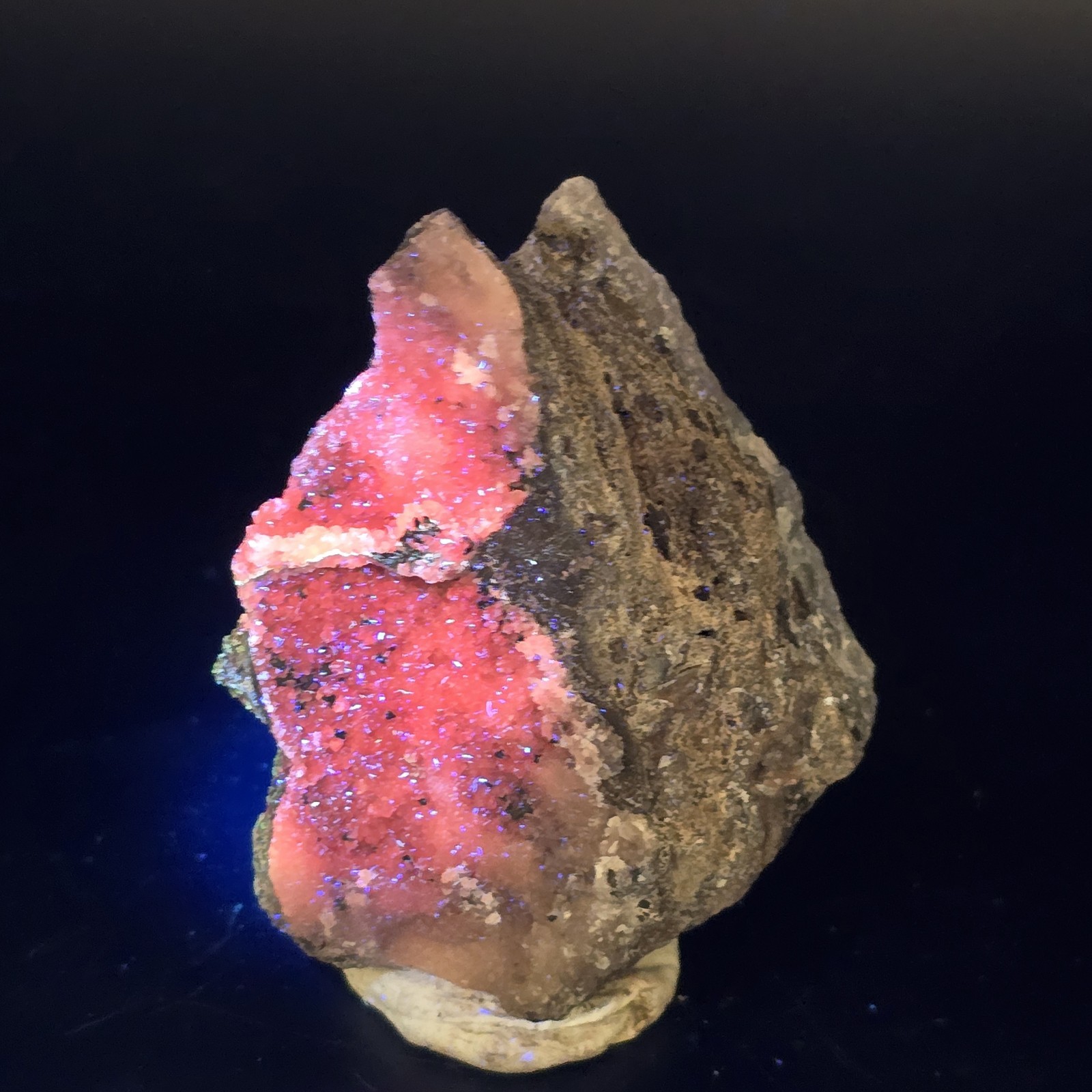 Florescent Smithsonite Botryoidal Specimen Gemstone Crystal Mineral Mexico