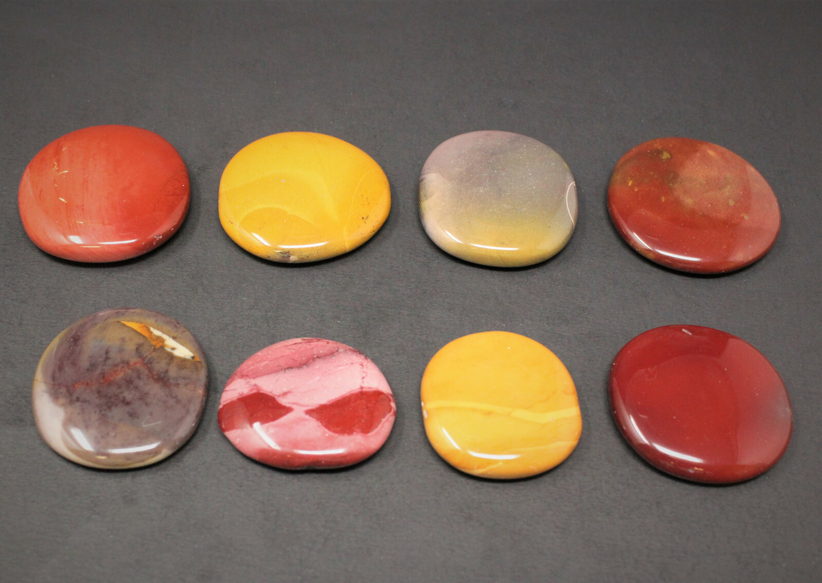 Mookaite Palm Stone MEDIUM (Smooth Polished Mookaite Gemstone Worry Stone)