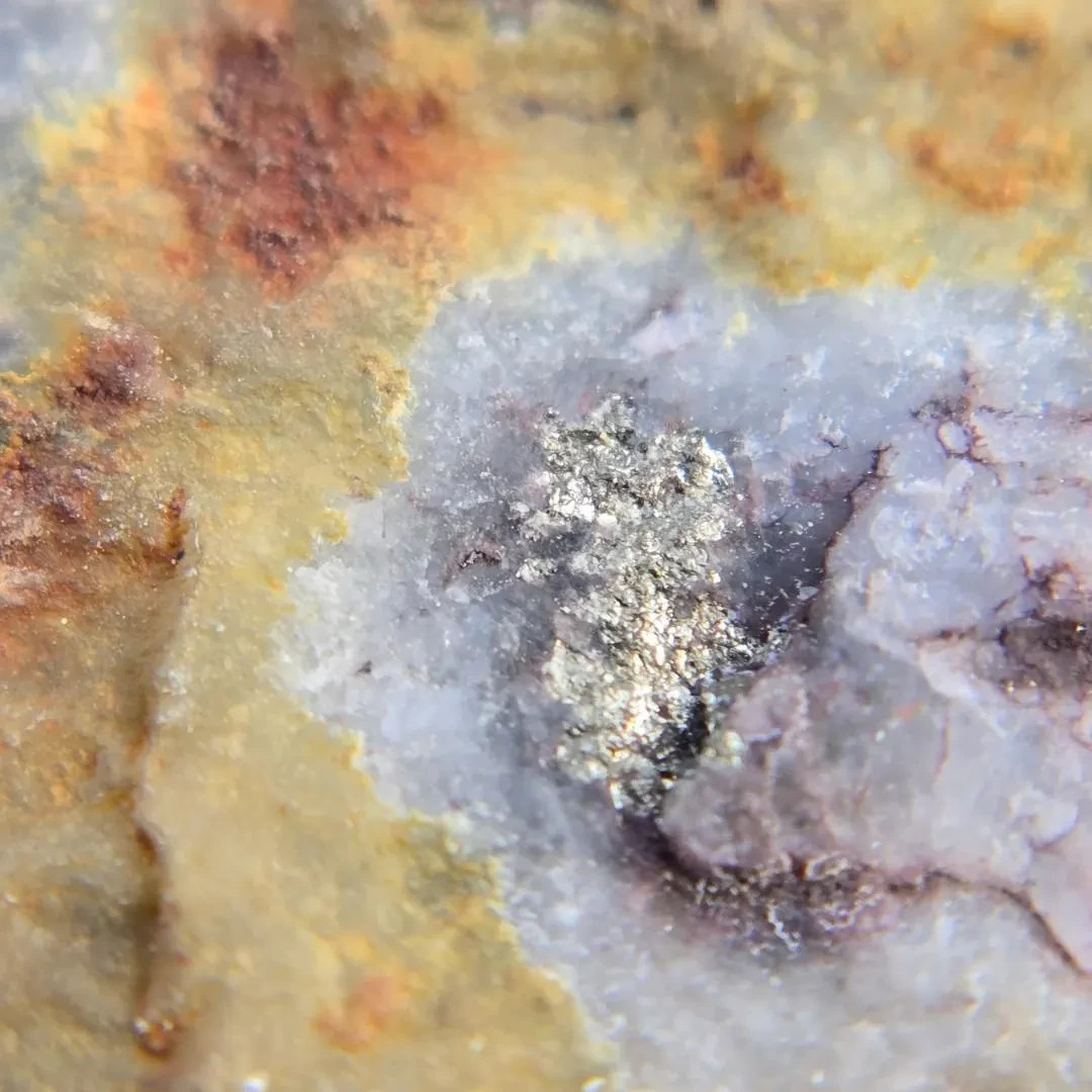 Virginia City Drusy Quartz Silver Ore 163g Comstock Nevada Display Specimen