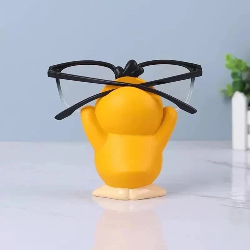 Psyduck Glasses Stand Cute Anime Ornament Eyewear Display Holder*