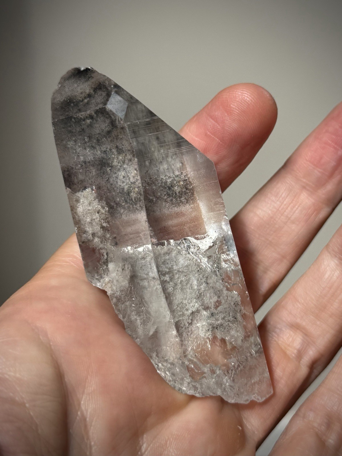Inclusion Quartz Crystal Scenic Quartz Lemurian Quartz Window Quartz Brazil