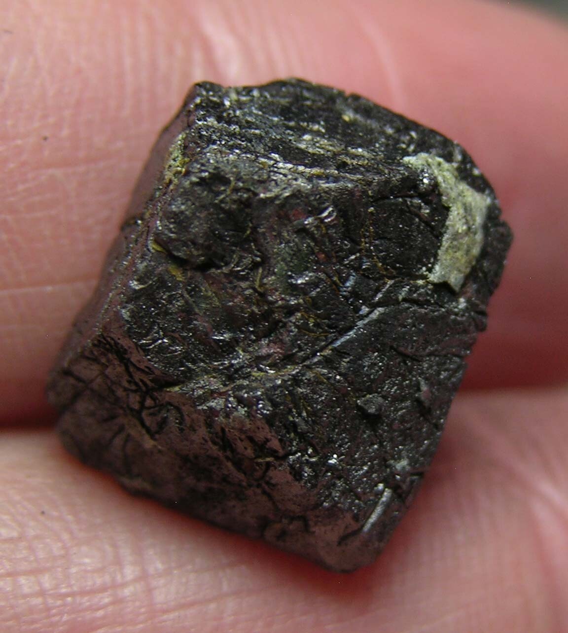 #15 Pakistan 30.30ct Natural Octahedron Magnetite Crystal Specimen 6.05g 17mm