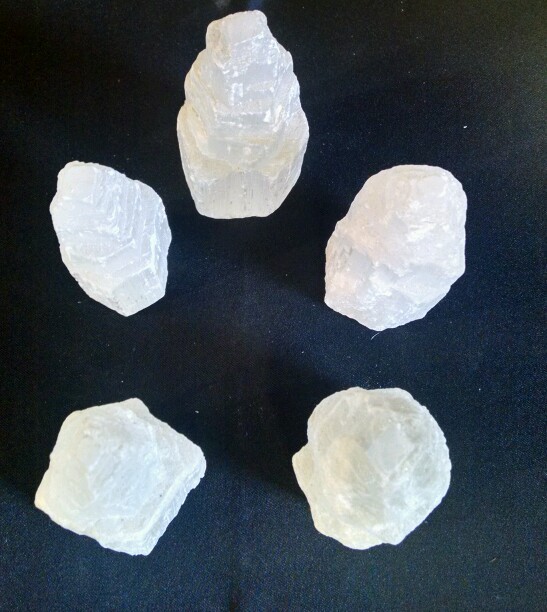 1 6″ Selenite Gypsum Crystal Tower Skyscraper Castle Mineral Formation Healing
