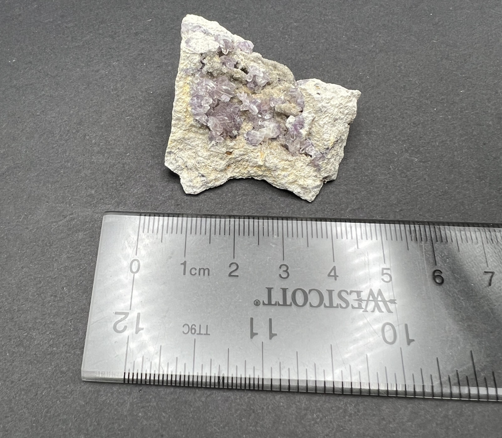 Lovely Amethyst Crystals with Quartz, Shamrock Mine, Churchill Co., Nevada