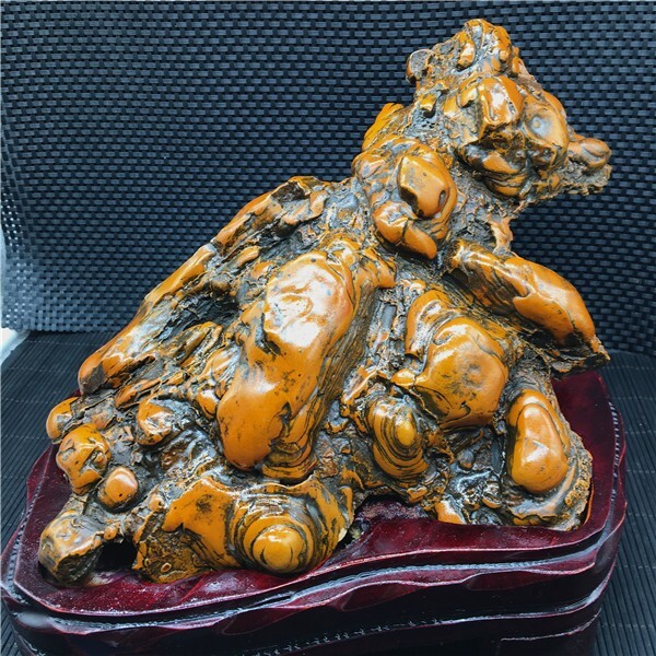 2.62Kg Unique Natural Ancient Pottery Stone Specimen Healing of Xnjiang,China