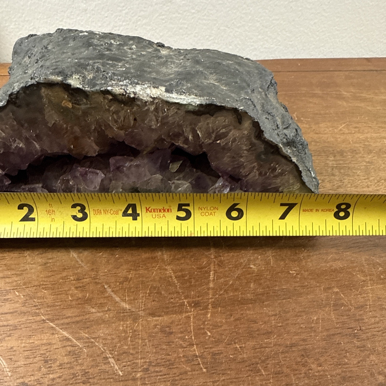 Amethyst Genuine Crystal Free Standing Geode 5lbs