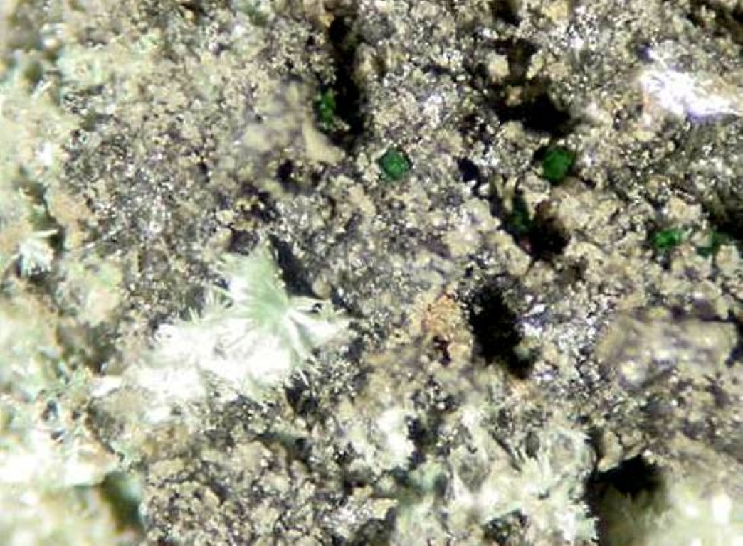 STEPITE, VYSOKYITE – Type Locality – Svornost Mine, Jachymov, CZECH REPUBLIC