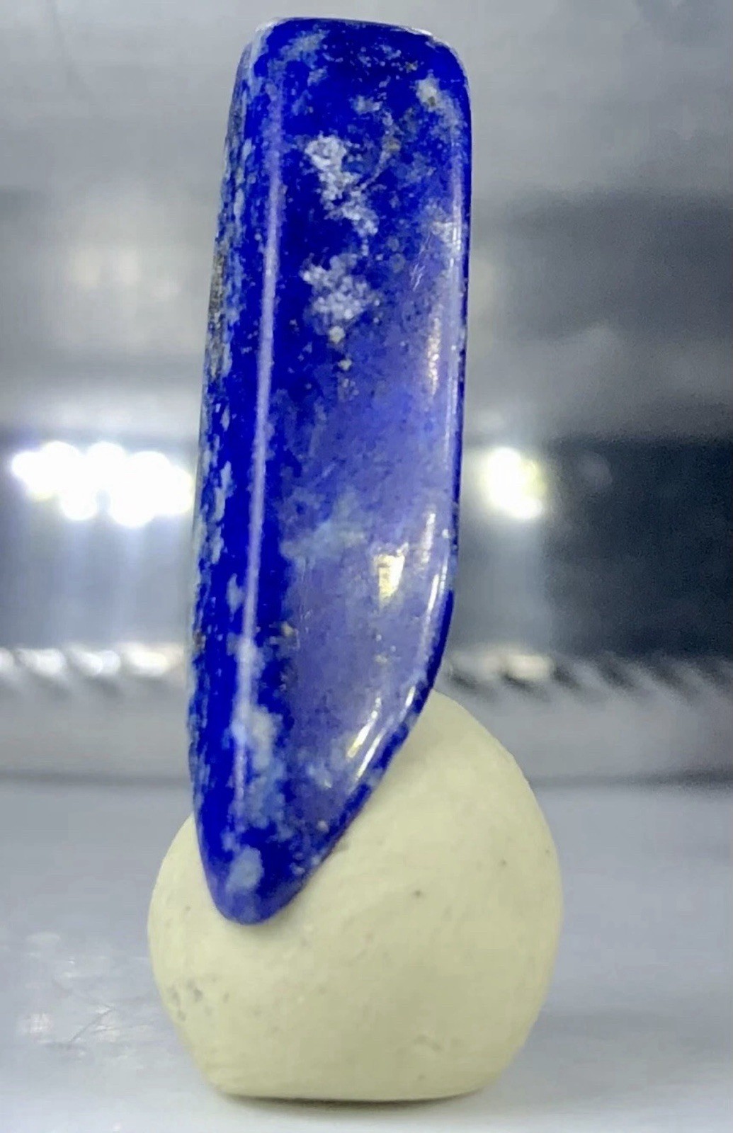 Raw Dreamy Blue Lapis Lazuli Specimen Crystal Natural Afghan Polished Stone