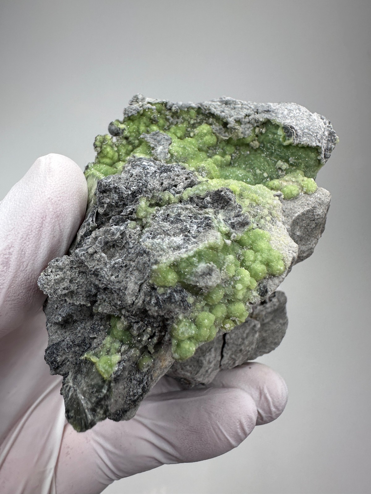 Beautiful Large RARE GREEN Wavellite Specimen from Arkansas