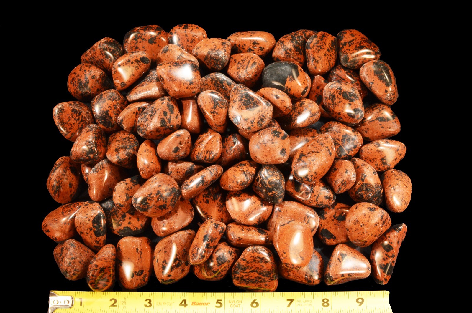 Mahogany Obsidian 1 1/2″ Set of 2 Metaphysical Sacral Chakra Healing Stone