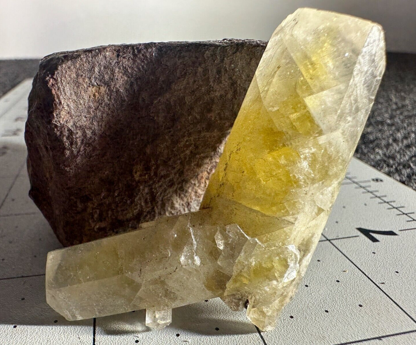 ➤ 2-1/2 Inch CALCITE CRYSTAL TWIN – Pea Ridge Missouri VIDEO➤571