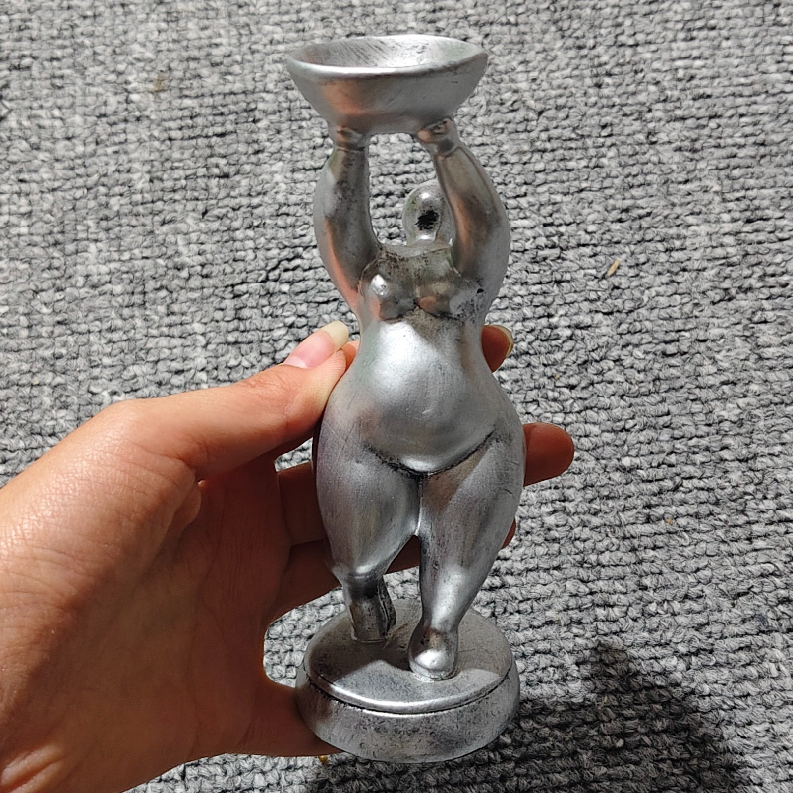 fat women shape stand for crystal sphere