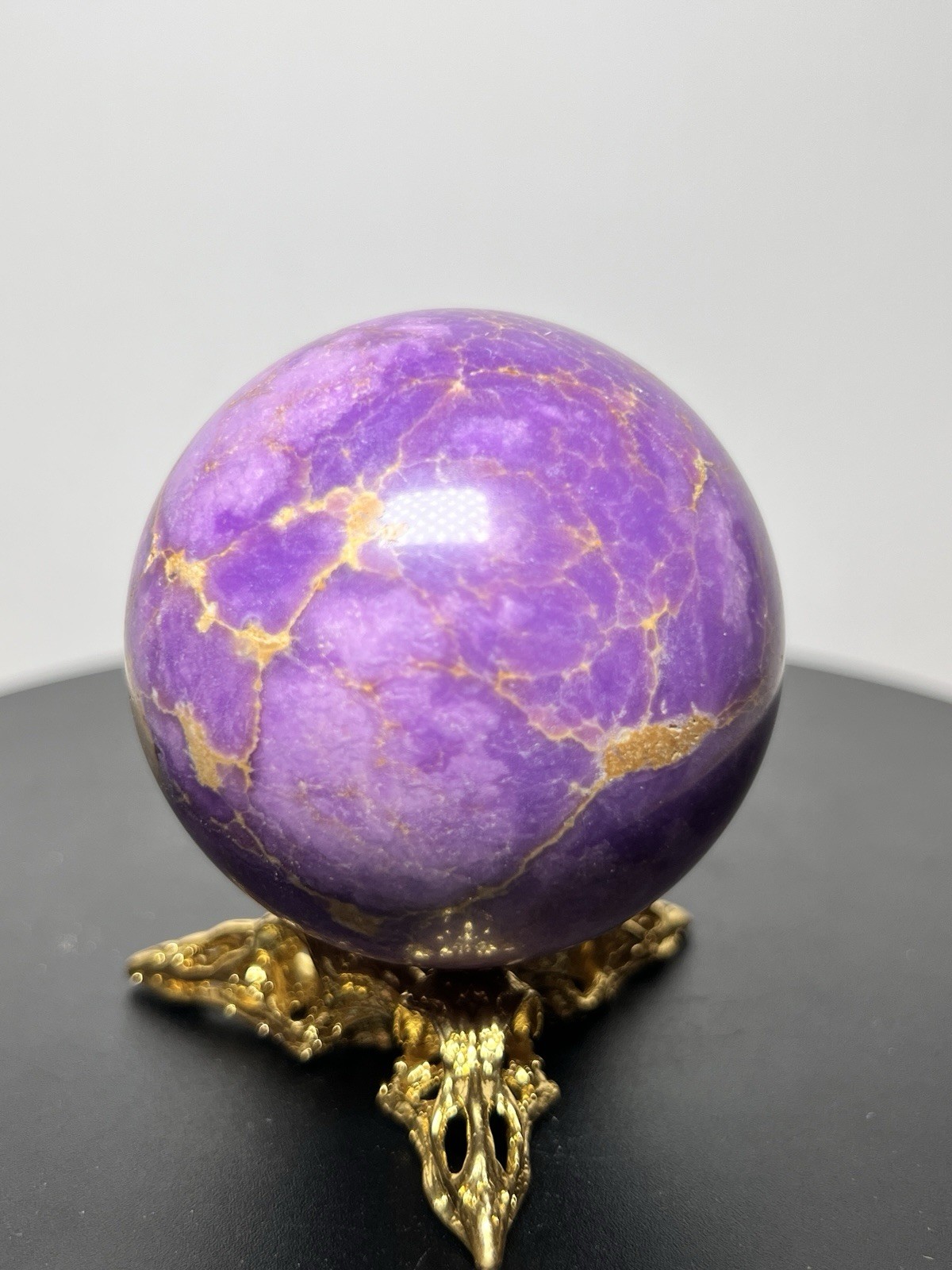 Phosphosiderite Sphere w/holder 59mm