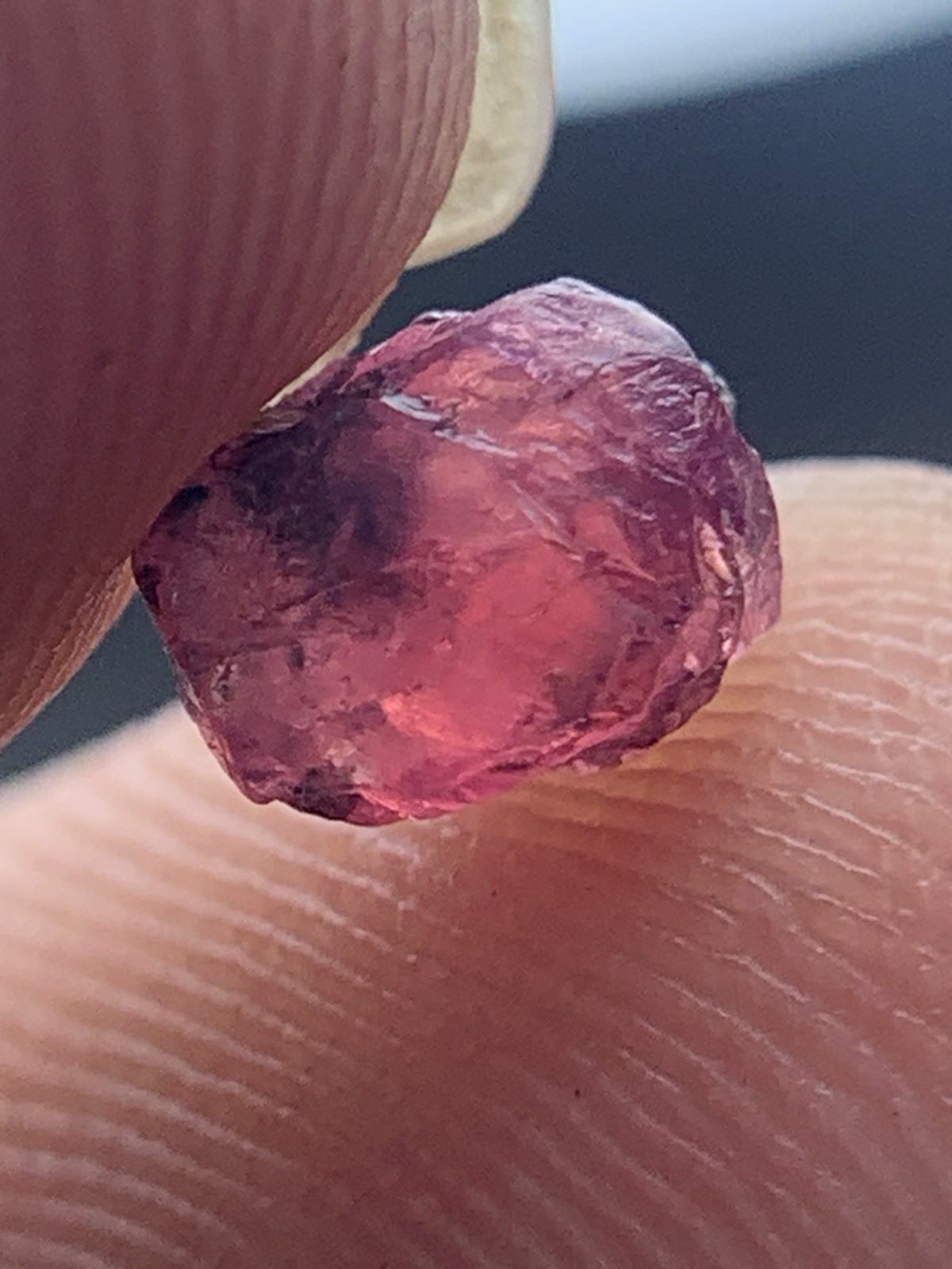 1.10 Crts Extremely Rare Stunning Facet Grade Pink & Blue Winza Sapphire @winza