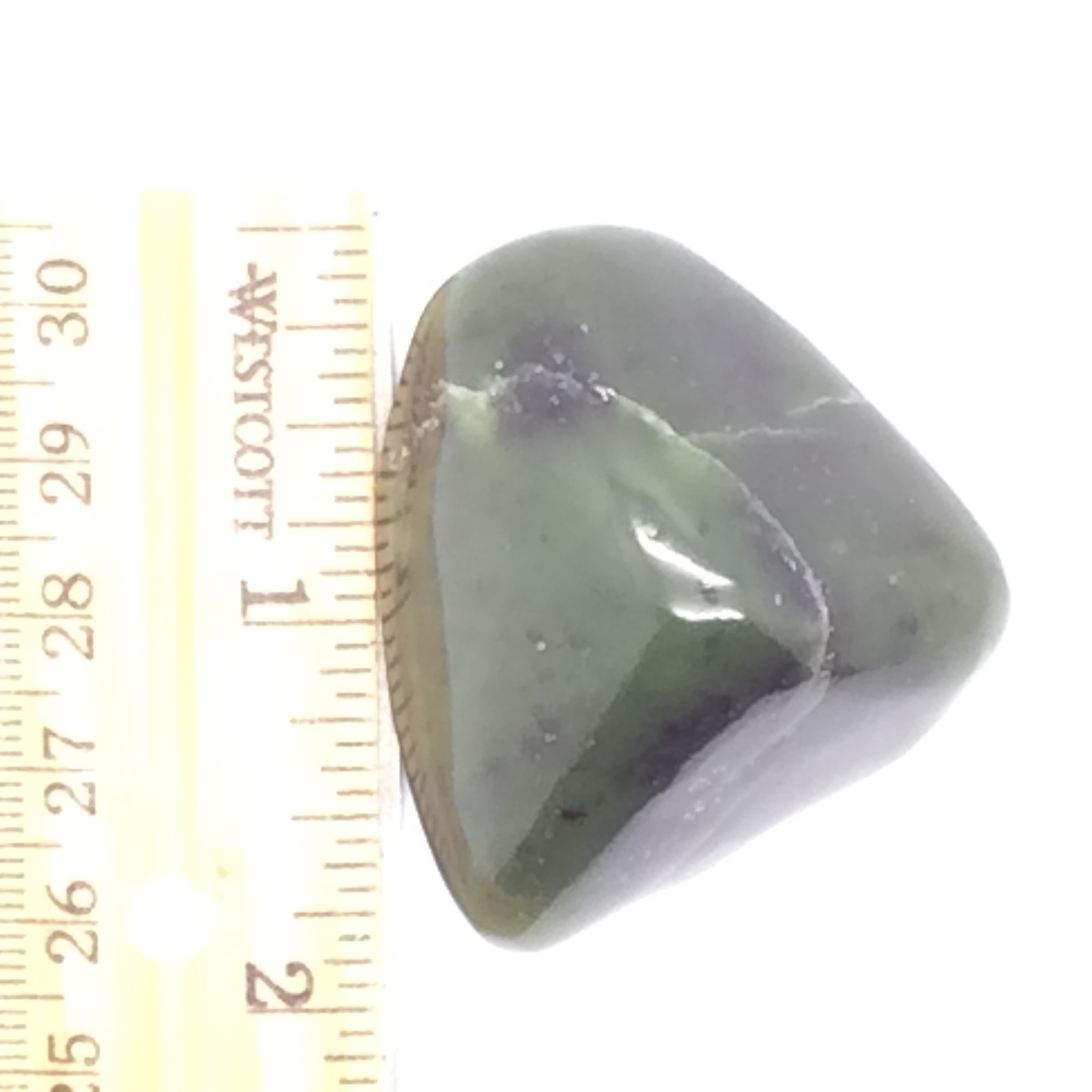 Siberian Jade Stone Specimen Green Nephrite Jade Sayan Mountains Siberia #2
