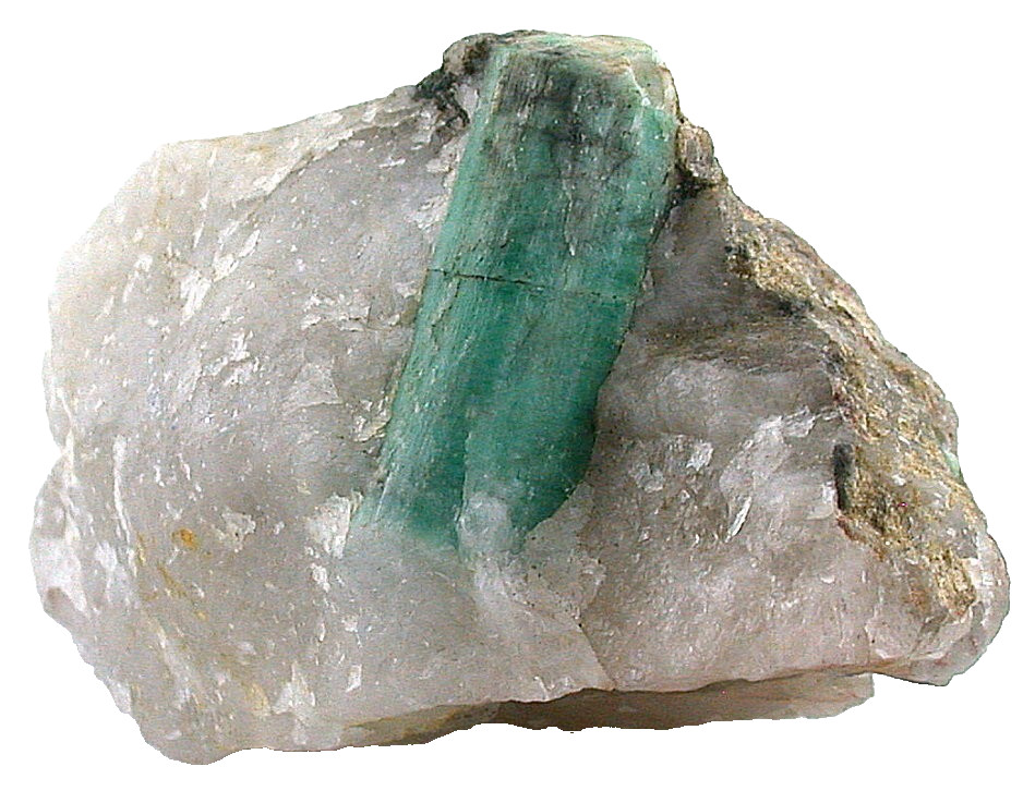 Emerald Crystal 3 1/5 x 1 4/5 x 1 1/2 Inch In Host Rock Specimen ESA4/1826
