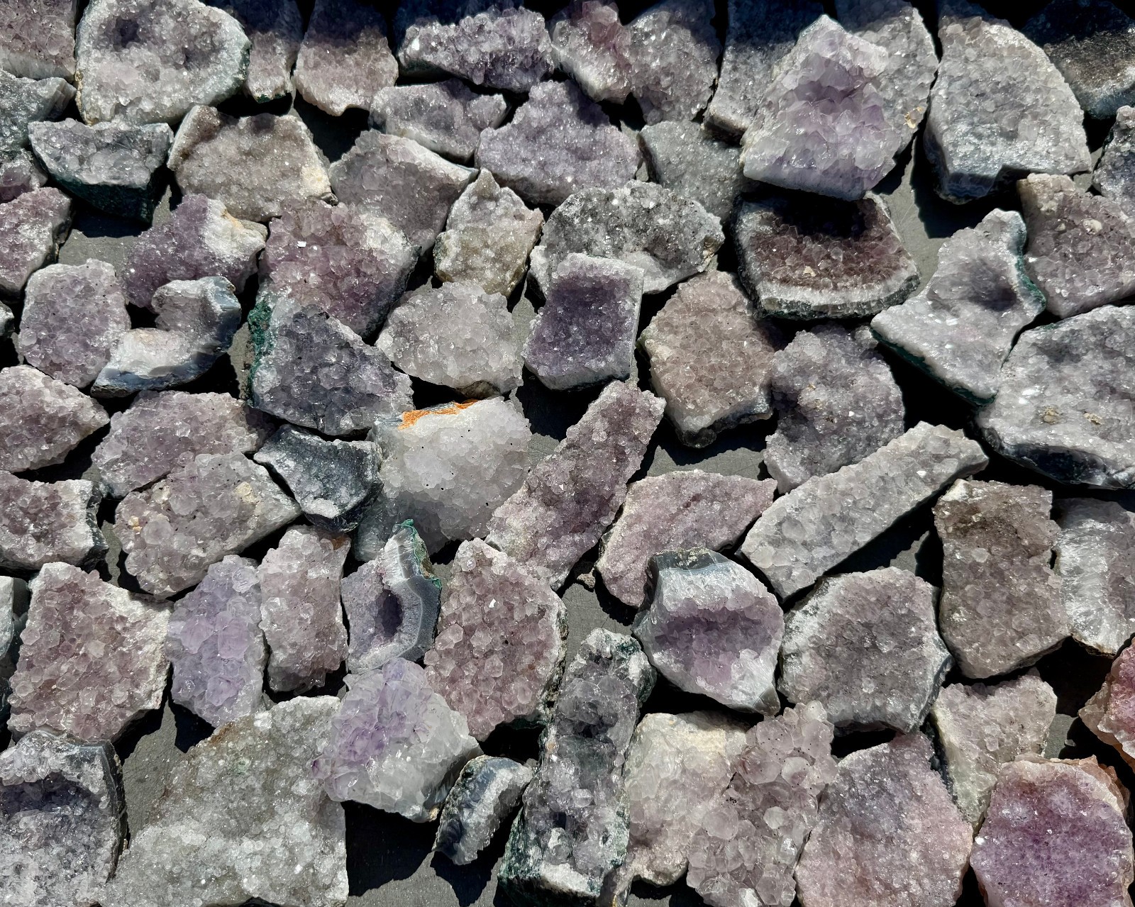 Clearance Amethyst Crystal Clusters – Natural ‘B’ Grade Cluster Druze Specimens