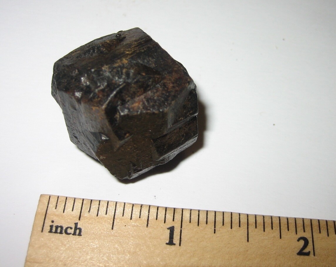 1″ RARE! NATURAL ‘IRON CROSS’ PYRITE CRYSTAL TWIN CLUSTER FROM COLOMBIA 36.2g *5