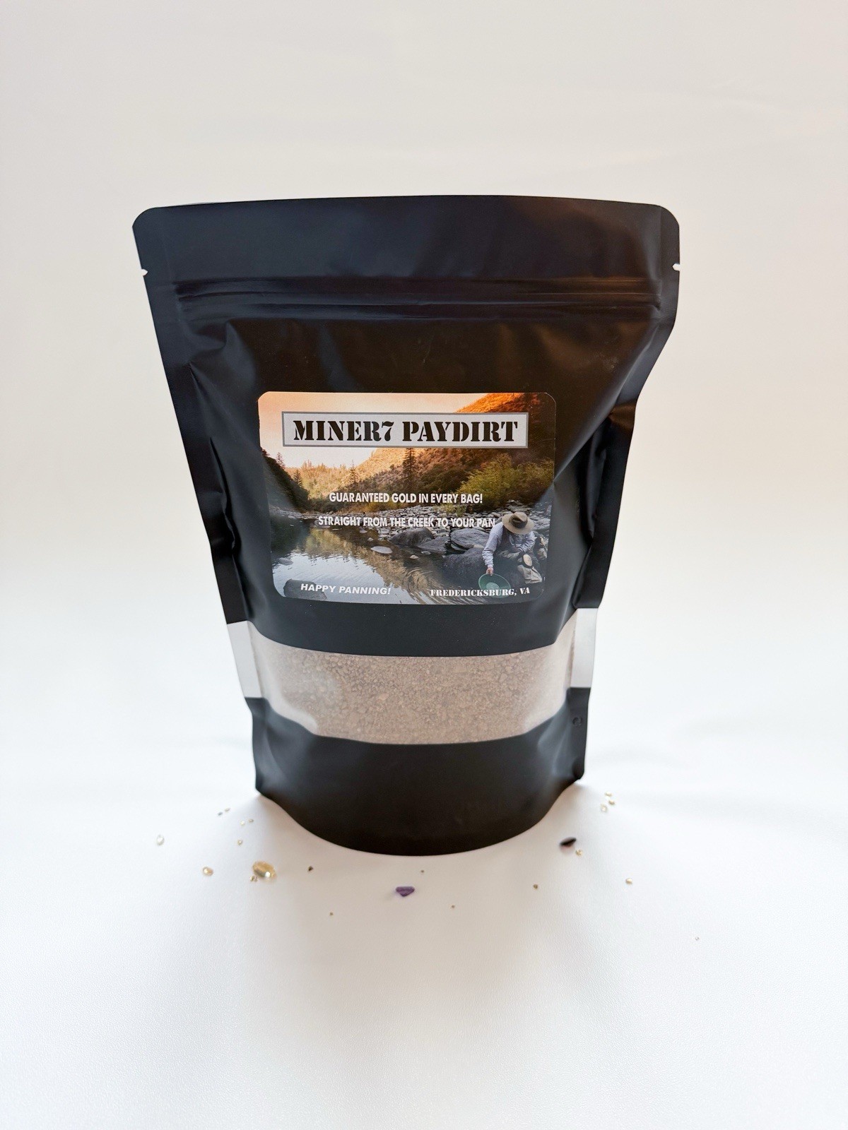 1 Pound Of VA GOLD Paydirt Unsearched Gold Guaranteed Gold Concentrate