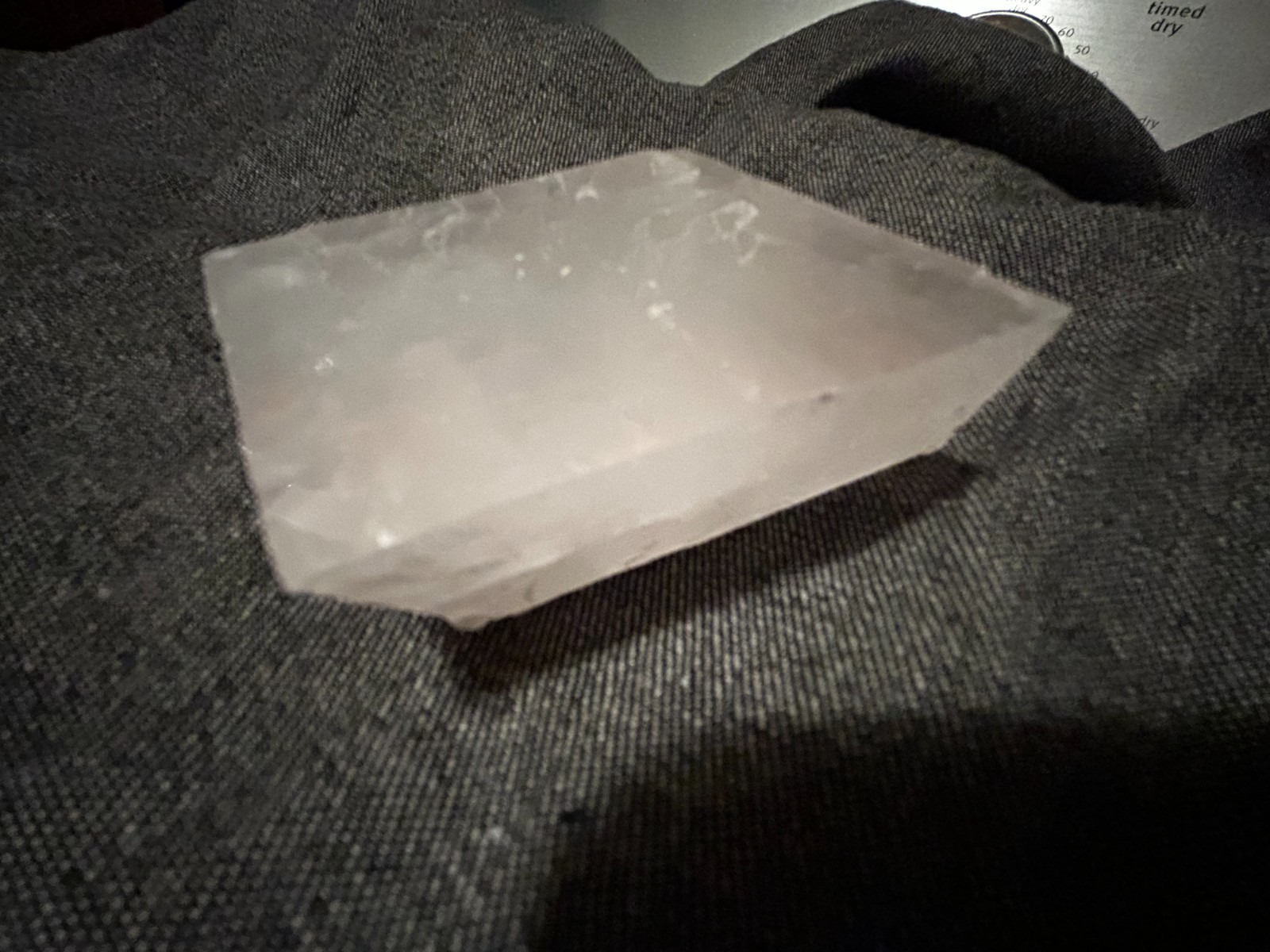 KB: GREAT! SW FL. BLUE/WHITE & PINK LW & PHOSPHORESCENT CALCITE XL. FROM MEXICO