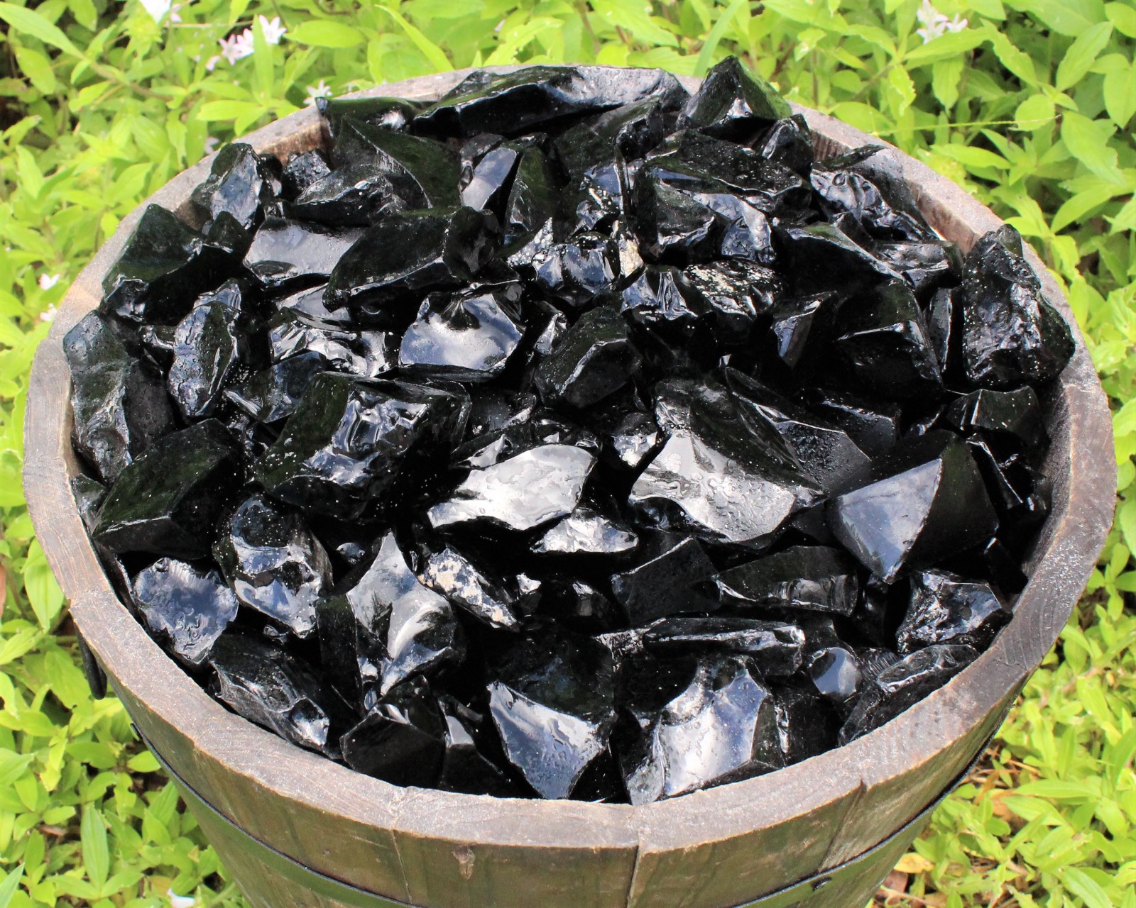 11 lb Wholesale Rough Stone Buckets – Chose Your Gemstone (Raw Crystal Bulk Lot)