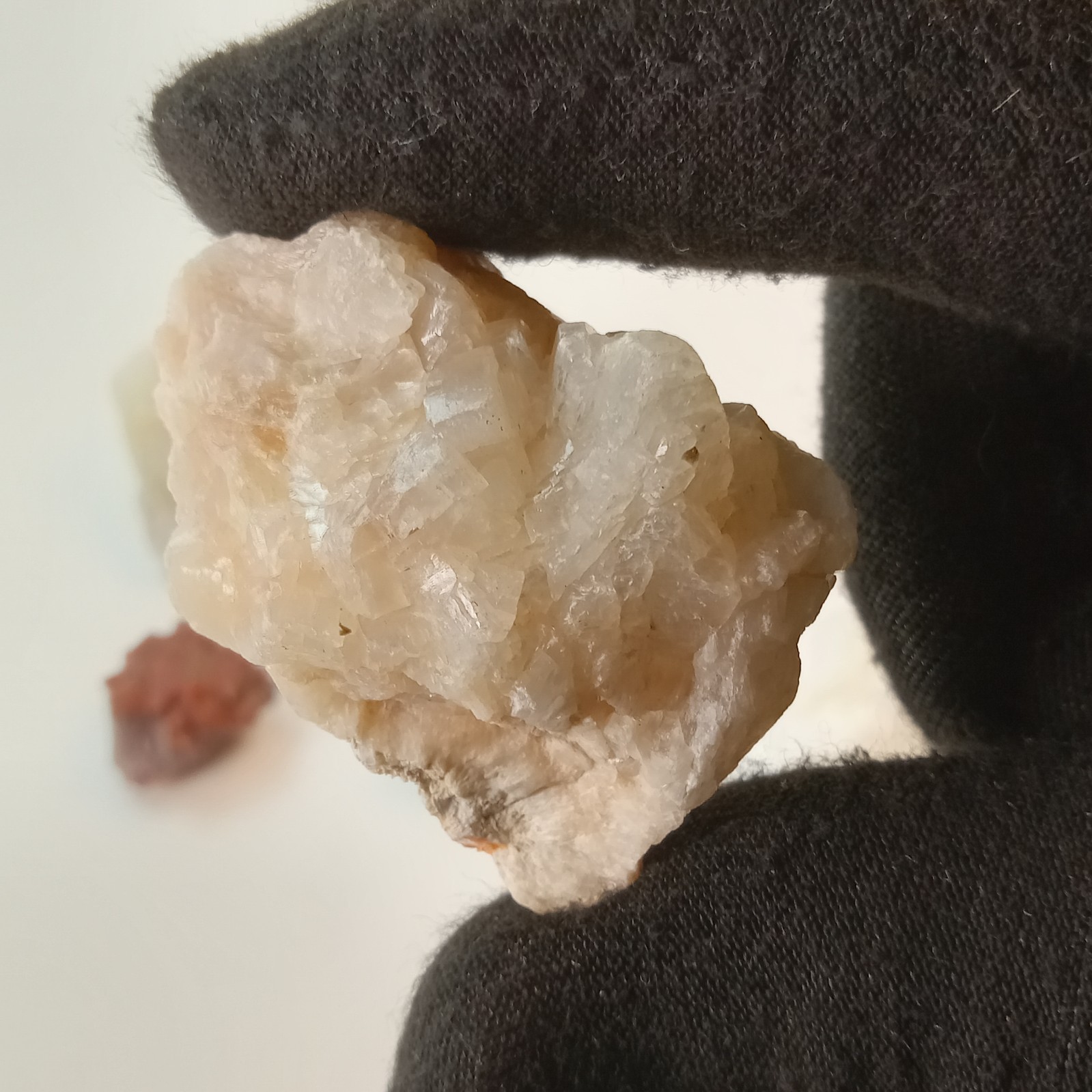 Mixed Mineral Specimen Lot 6pc Stilbite Green Apophyllite Amethyst India I14