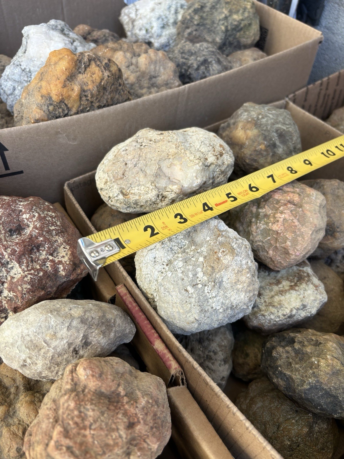 15 lbs Unopened Geodes Lot Natural Quartz Crystal Break Your Own Geode/ Lapidary