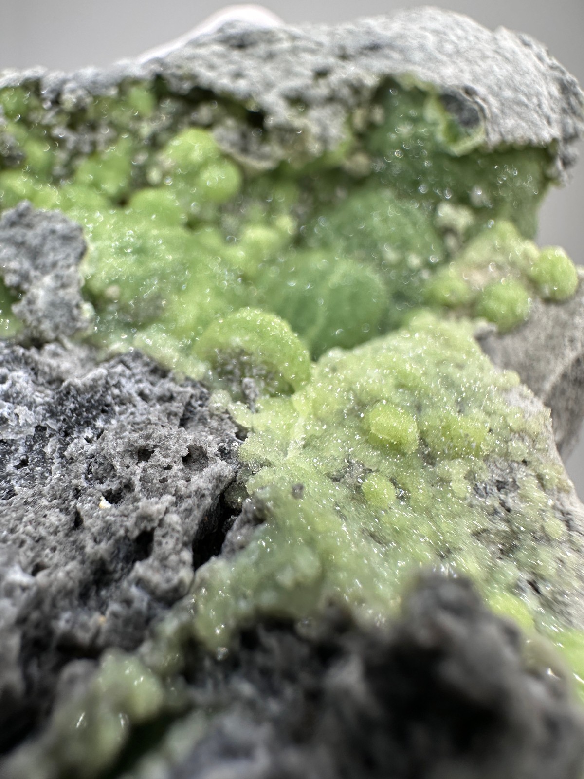 Beautiful Large RARE GREEN Wavellite Specimen from Arkansas
