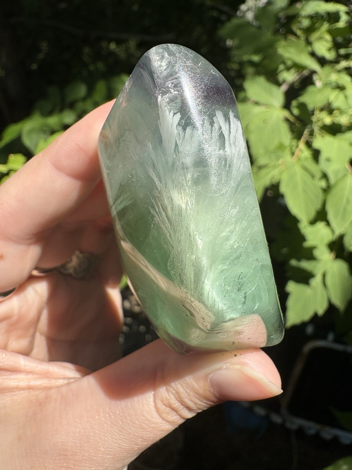 Feather Fluorite Freeform