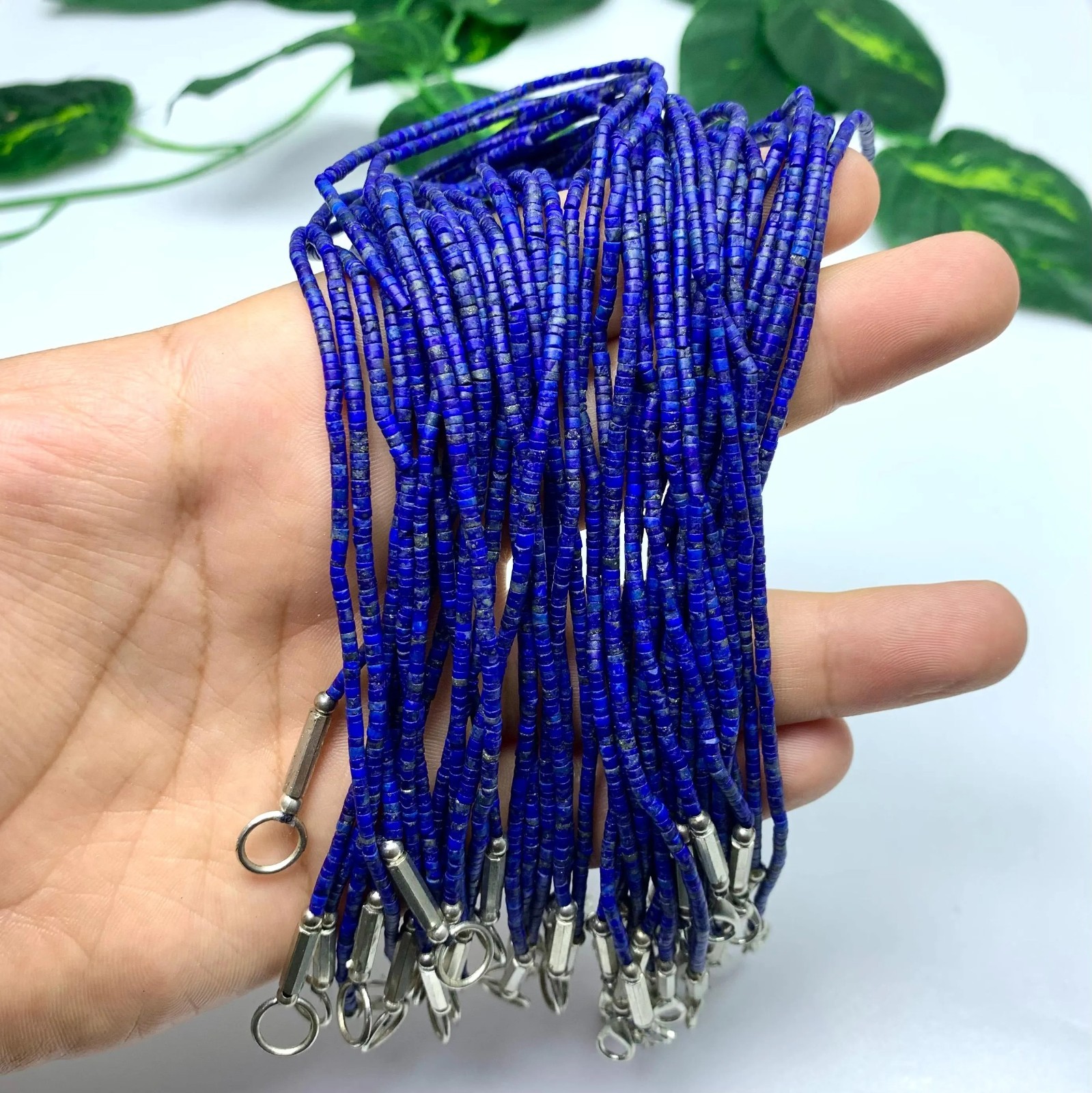 Beautiful Blue Lapis Lazuli Small Beads Strands, Lapis Beads Strand, Lapis Small