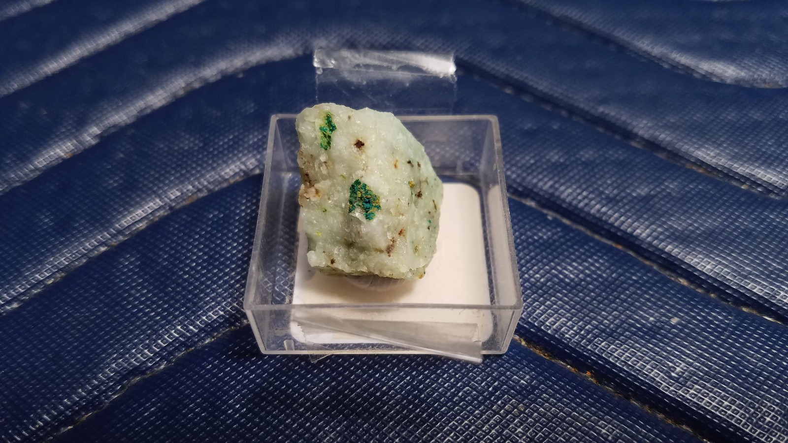 SiG: Blue-Green Greenish-Blue Claraite Crystals on Matrix from Austria