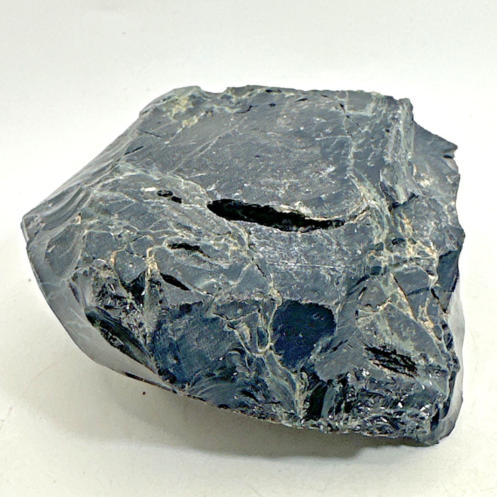Beautiful Spider Web Obsidian Specimen 263 Grams