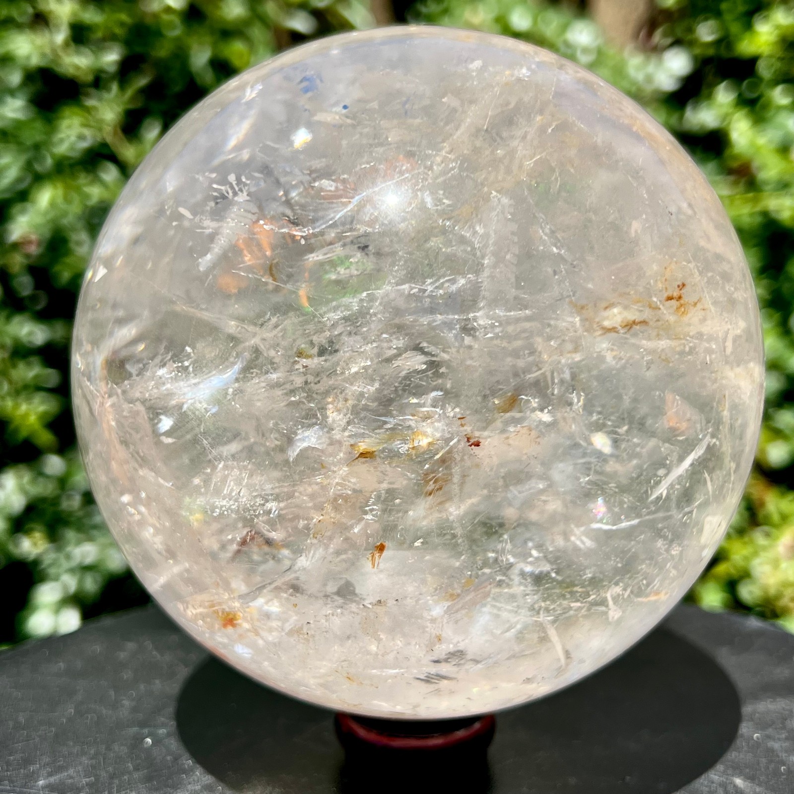 7.3LB Natural Clear Quartz Sphere Large Crystal Ball Reiki Healing