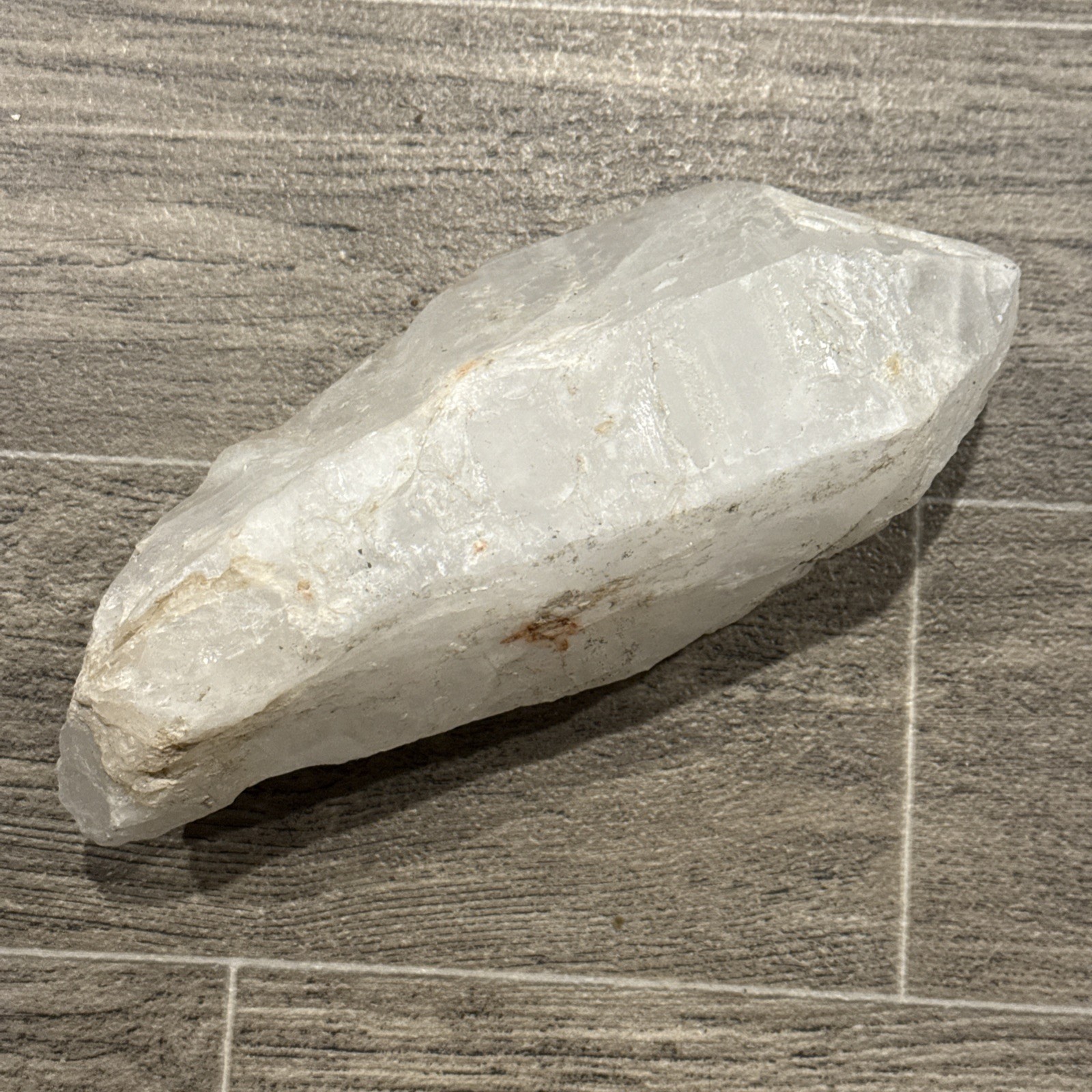Natural Quartz Point very large ~10 1/4 inches long X 4 1/8 inches 5 Lbs 13.9oz