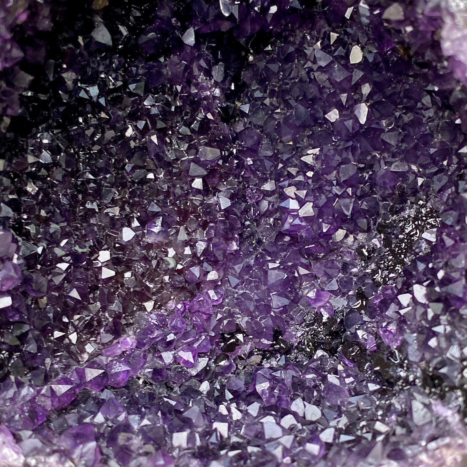 5.99LB High quality Natural Amethyst geode quartz crystal Dinosaur egg healing