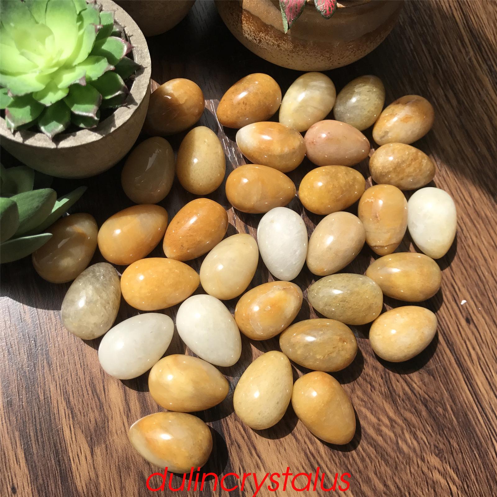 Mookite jasper eggs quartz crystal pendant mineral samples reiki healing10pcs