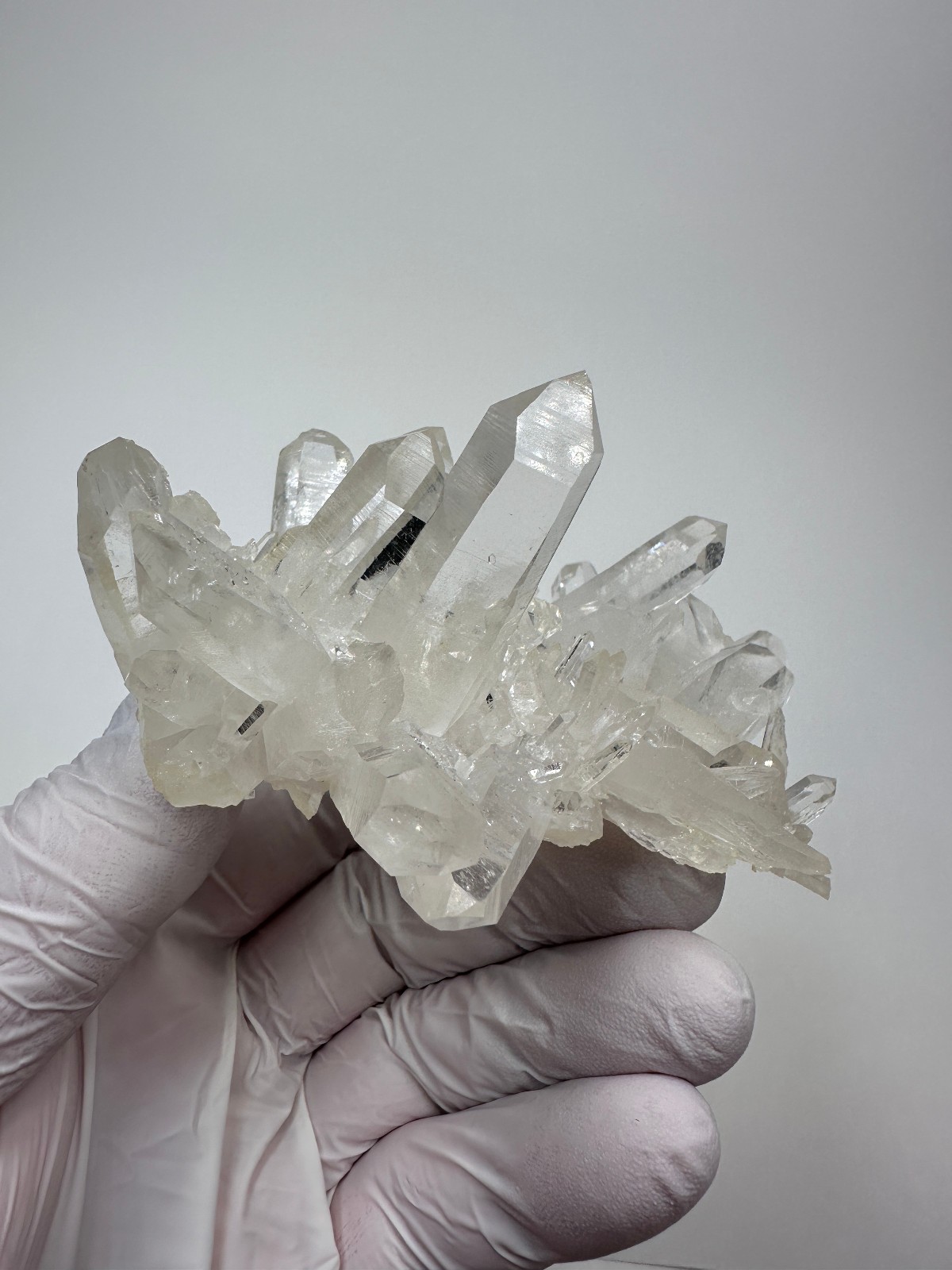 Top Quality Large Optical Clear Arkansas Quartz Crystal Cluster