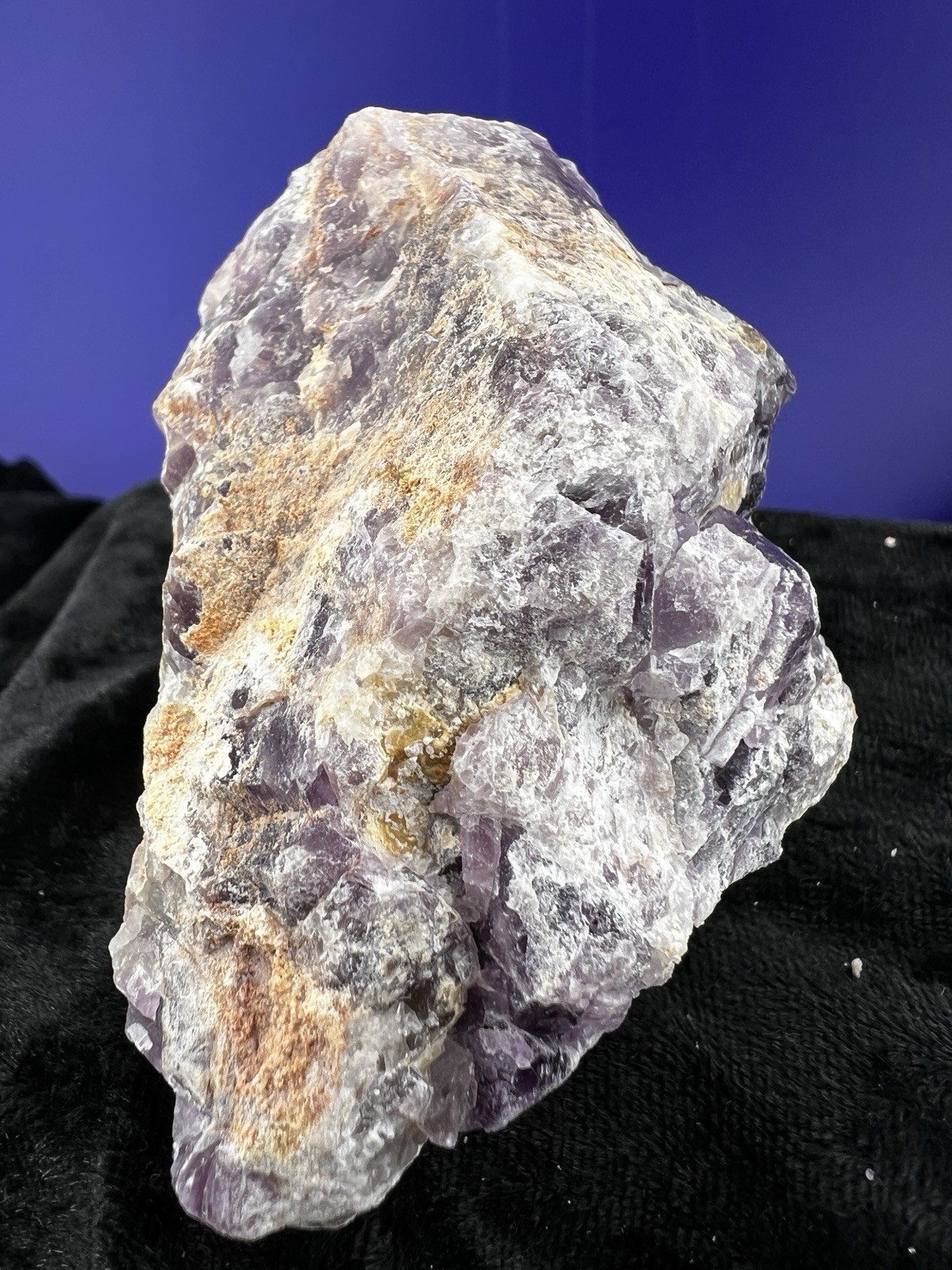 Fluorite and Calcite in Matrix – Ojuela Mine, Durango, Mexico 300 g