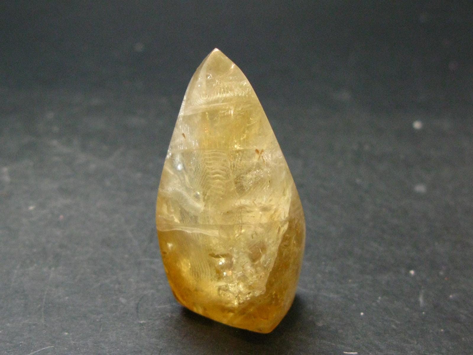 Citrine Unheated Polished Crystal From Brazil – 2.0″ – 42.17 Grams