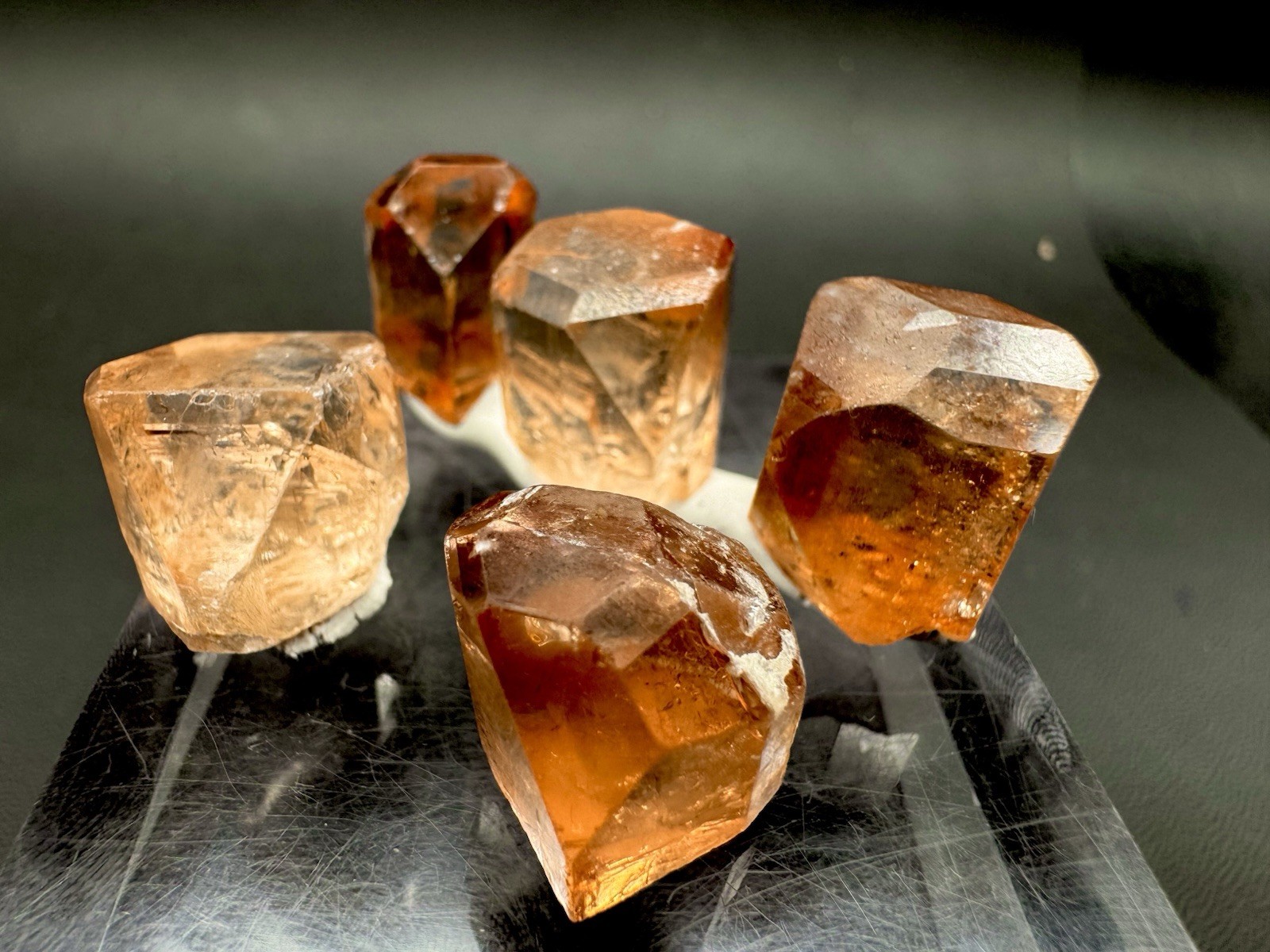 Natural 5 Pieces Topaz Crystal, Specimen 155 Carats @ Mineral Specimens