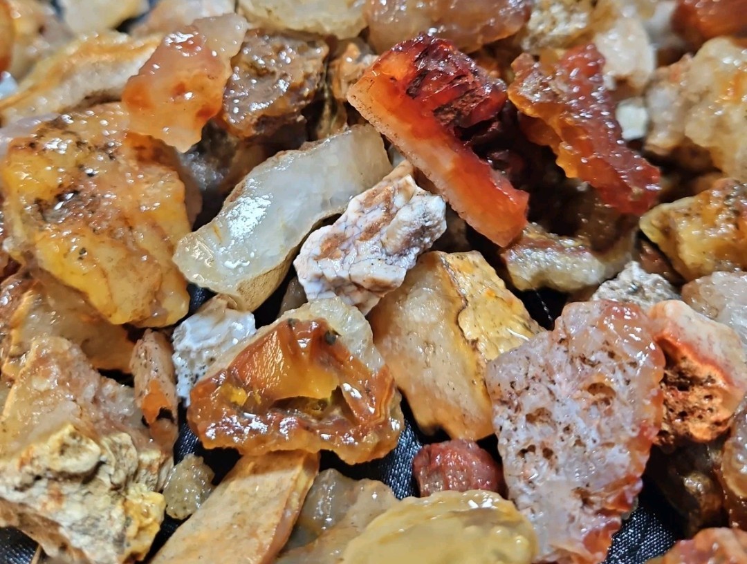 Carnelian Agate in Natural Form 5lb Lot